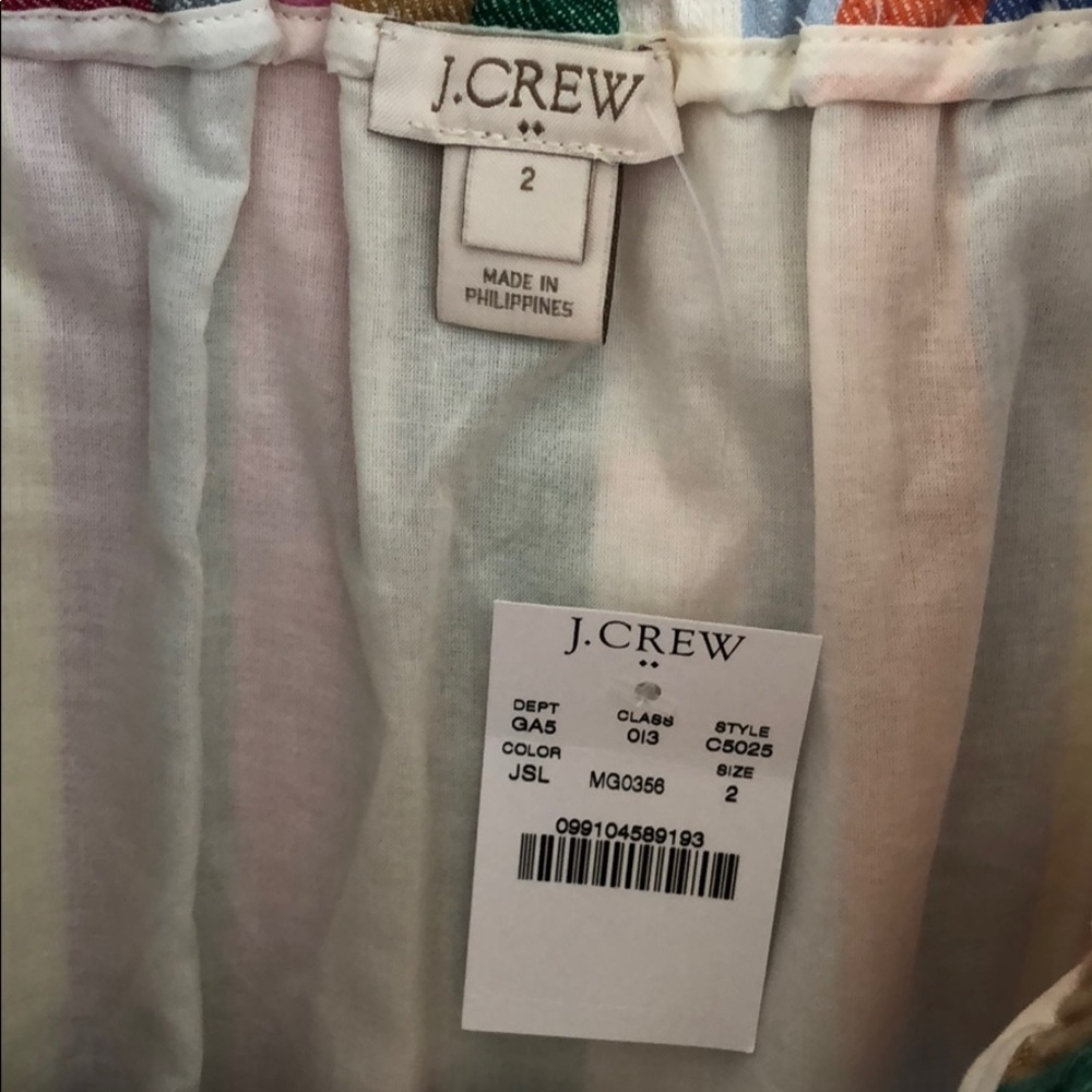 NWT JCrew striped skirt - Picture 3 of 4